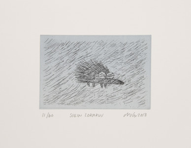 Siilin lokakuu -grafiikkavedos