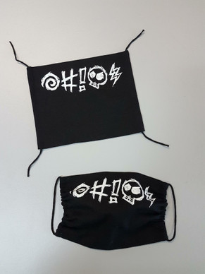 Säädettävä Kiroileva siili -kasvomaski