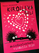 VANHA Kiroileva siili -seinäkalenteri 2016