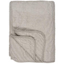 Puuvillapeitto ruskearaita