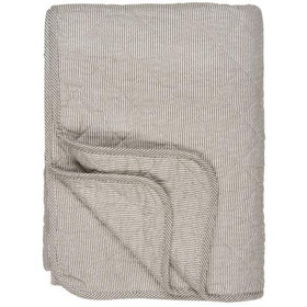 Puuvillapeitto ruskearaita