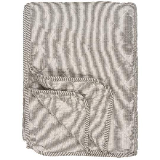 Puuvillapeitto ruskearaita