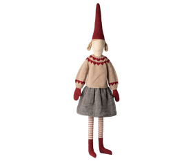 Tonttutyttö sydänneule/mekko