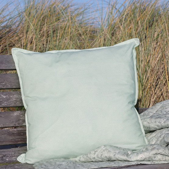 Tyynypäällinen (vaalenavihreä/raita)