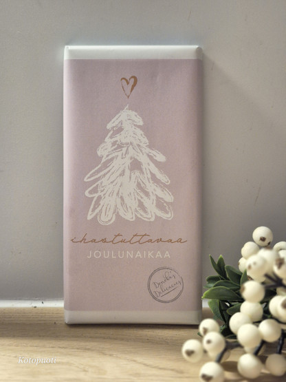 Maitosuklaa ihastuttavaa joulunaikaa