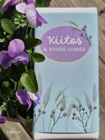 Kiitos ja hyvää lomaa maitosuklaa