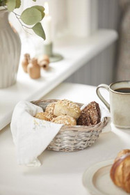 Leipäkori rottinkia 