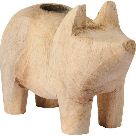 Kierrätyspuinen possu (pieni)