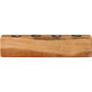 Kierrätyspuinen kynttelikkö