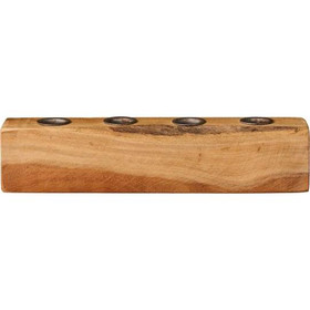 Kierrätyspuinen kynttelikkö