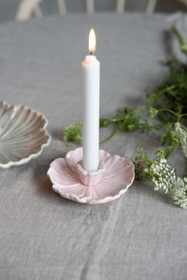 Kynttilänjalka vaaleanpunainen