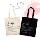 Isoäiti-kassi luonnonvalkoinen, musta loppu. 