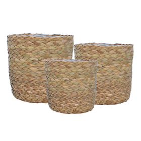 Vaalea juuttikori 3 kokoa