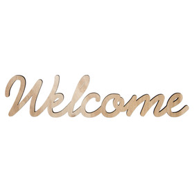 Welcome teksti magneeteilla