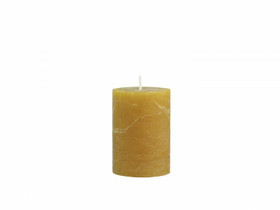 Rustiikkikynttilä Mustard