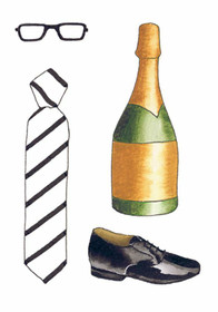 Onnittelukortti kravatti 2os