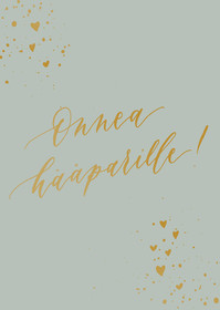 Kortti onnea hääparille 2os