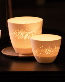 Tuikkukuppi lumihiutaleet pieni