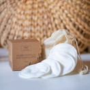 Bambu-puuvilla Kestovanulaput 20kpl + pesupussi 