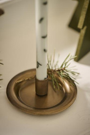 Kynttilänjalka messinki