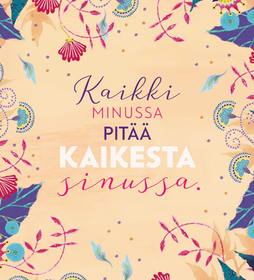 Postikortti kaikki minussa pitää sinusta