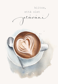 Kiitos että olet ystäväni