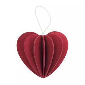 Lovi -sydän iso 6.8cm 3 väriä