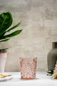 Hobstar lasi coral pink