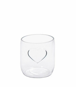 Kirkas sydänmaljakko