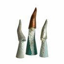 Tonttuperhe vihreä/harmaa