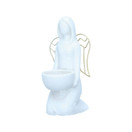 Keramiikkaenkeli tuikkukupilla