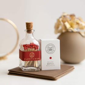 Eldstickan tulitikut punainen