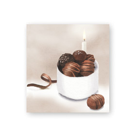 Pakettikortti suklaat