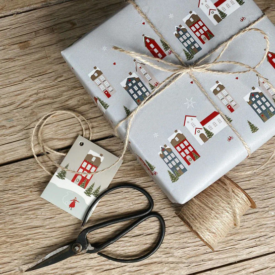 Paperirulla winter city