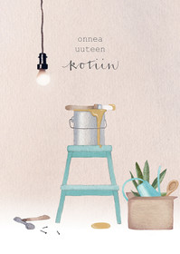 Kortti onnea uuteen kotiin