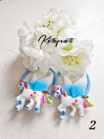 Hiuslenkit 5 mallia ,sateenkaari/yksisarviset