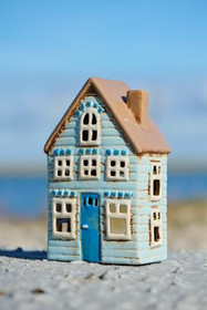 Keramiikkatalo Visby vaaleansininen