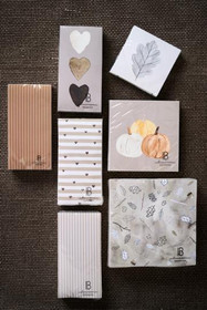 Paperiservetti (pienet sydämet)