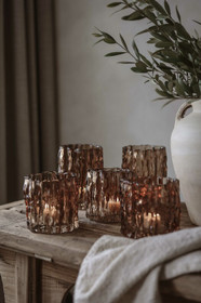 Kynttilälyhty kastanja pieni