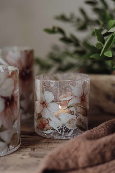 Floral lyhty pieni