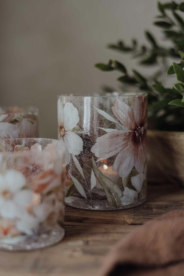 Floral lyhty iso
