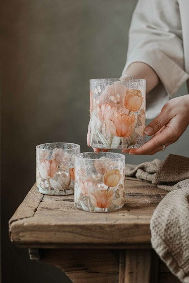 Tuikkulasi tulppaani (pieni)