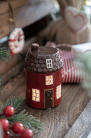 Joulumökki punainen