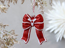 Rusettikoriste punainen
