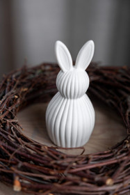 Keramiikkapupu Mira (valkoinen)