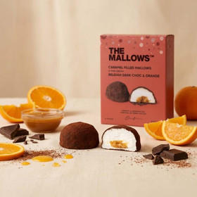 Mallows vaahtokarkki appelsiini/tummasuklaa