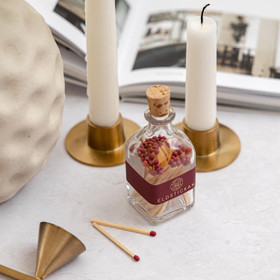 Eldstikan tulitikut viininpunainen