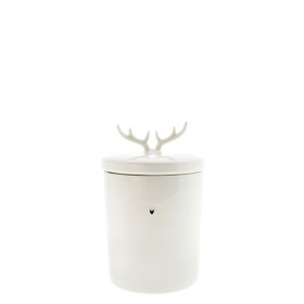 Keramiikkapurkki sarvet