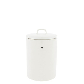Keramiikkapurkki valkoinen (iso)