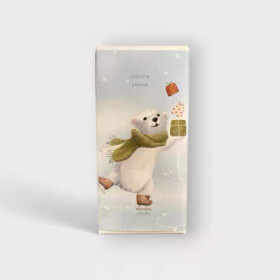 Suklaalevy iloista joulua